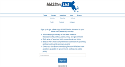 Desktop Screenshot of massterlist.com